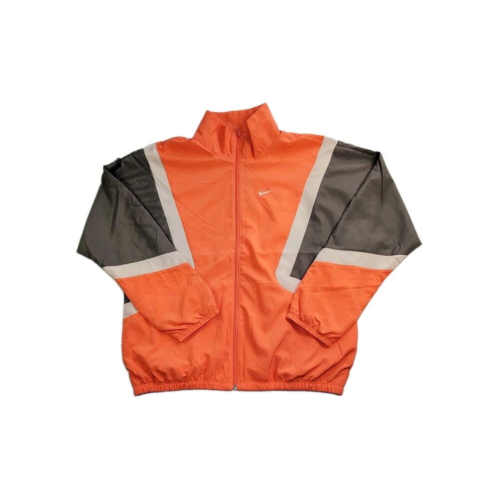 Nike Size S Icon Men's Woven Basketball Jacket ( Pink/Grey) FZ0248-643 Ca8